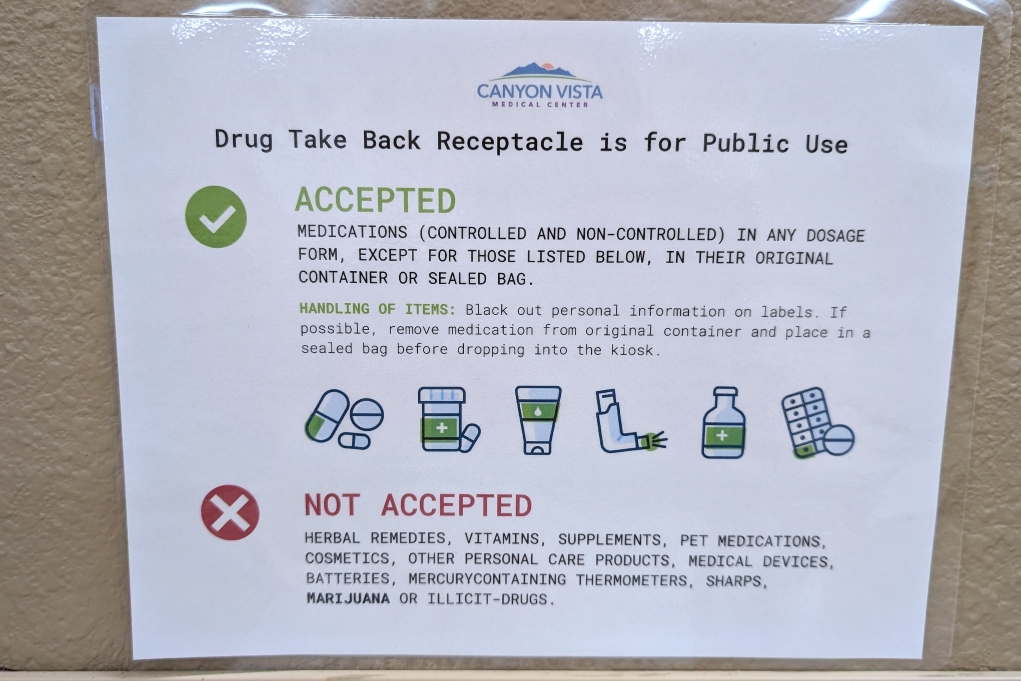drug take back accepted items - sm drug take back accepted items